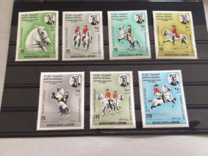 South Arabia Spanish riding school of Vienna mint never hinged stamps Ref 66411