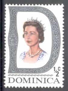 Dominica ~ #268 ~ Queen Elizabeth II ~ MH