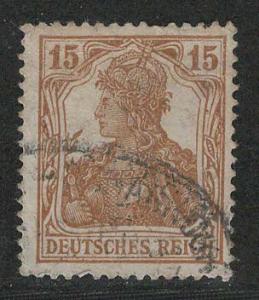 Germany Reich Scott # 99, used, Mi#100a