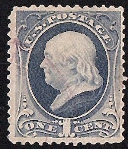 USA 1870 Scott 145 used fvf