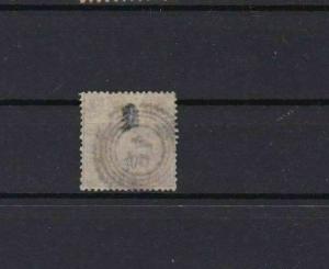 BADEN 1860 3k PRUSSIAN BLUE  USED STAMP CAT £130 REF 6770