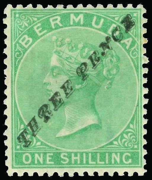 Bermuda Scott 12a Gibbons 13b Mint Stamp