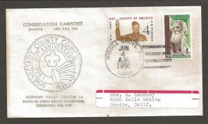1966 US Boy Scout Conservation Jamboree Middle Grove NY SOSSI Mohawk Valley