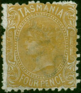 Tasmania 1880 4d Buff SG162c Fine MM