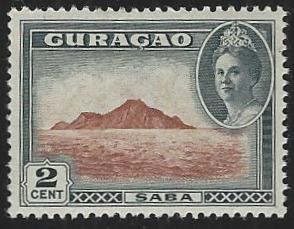 Netherlands Antilles #166 Mint Hinged Single Stamp