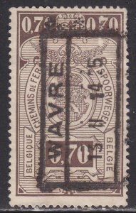 Belgium Q147 Parcel Post & Railway Stamps 1924