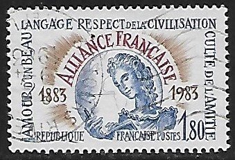 France # 1860 - French Alliance - used . ... . [BR9]