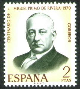 Spain Scott 1610 MNH** 1970 Miguel Rivera