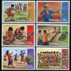 TOKELAU 1983 - Scott# 97-102 Trad.Games Set of 6 NH