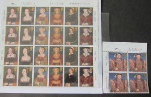 Great Britain Sc 1723-1729a people MNH