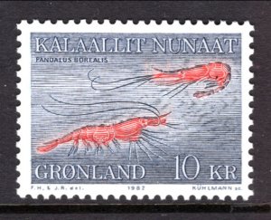 Greenland 136 Shrimp MNH VF