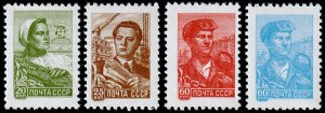 Russia Scott 2290-2293 (1959-60) Mint NH VF W