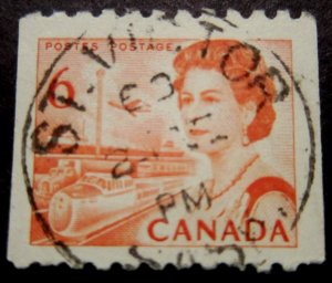Canada #468A CDS Cancel St. Victor, SK {ebhs54}