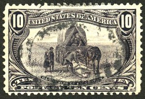 U.S. #290 USED CREASE