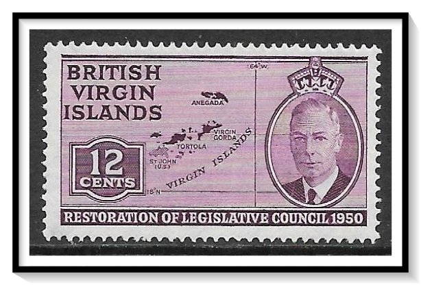 British Virgin Islands #99 Legislative Council MH