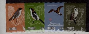 Malta Sc 580-3 NH issue of 1981 - Birds 