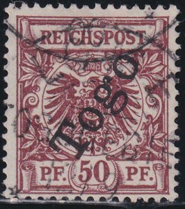 Togo 1897 SC 6 Used