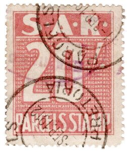 (I.B) South Africa Railways : Parcel Stamp 20/-