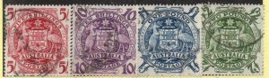 Australia 218-221 set Used