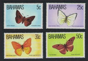 Bahamas Butterflies Wildlife 4v 1983 MNH SG#653-656