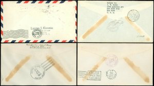 LOT/4 1940 FAM 19 TRANS-PACIFIC First Flights, CANTON ISLAND to N.Z., Hawaii etc