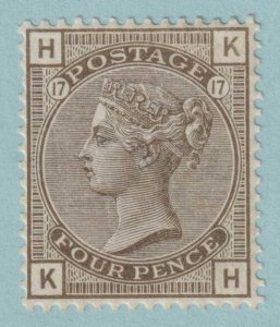 GREAT BRITAIN 84  MINT LIGHTLY HINGED OG * PLATE 17 - NO FAULTS VERY FINE! - AZV
