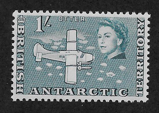 BRITISH ANTARCTIC TERRITORY SC# 10 FVF/MLH 1963