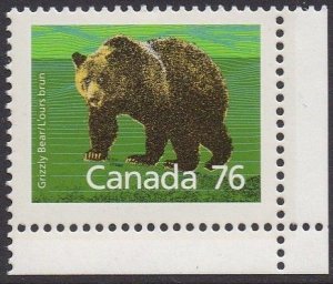 1178c Grizzly Bear Perf. 13.1 MNH