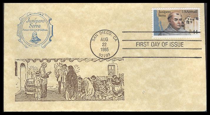 #C116 Junipero Serra Alexander FDC