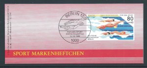 Germany Berlin #9NB232a NH Sports - Swimming - Complete Booklet of 6