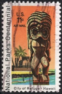 SC#C84 11¢ National Parks: City of Refuge, Hawaii Single (1972) Used