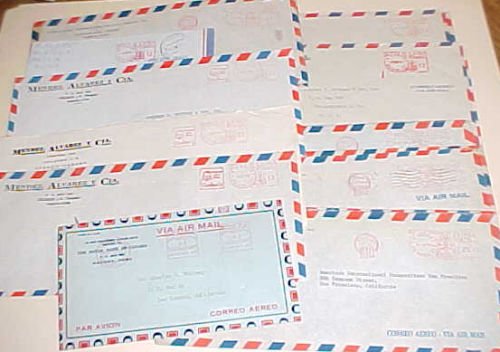 CUBA  19 METERED COVERS MOSTLY TO USA INCLUDES 3 WITH GERBERS BABY FOOD AD
