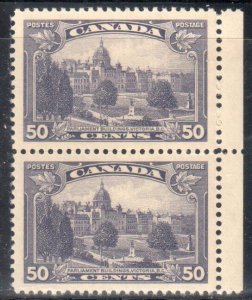 Canada #226 Mint XF NH Pair C$105.00 -- Gum side is a perfection