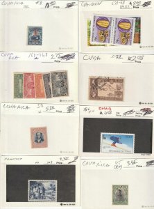 Collection Austria and Worldwide All Different on 102 Cards 2018 Catalog $188.50