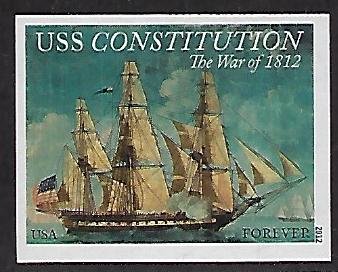 Modern Imperforate Stamps Catalog # 4703a Single USS Constitution War of 1812