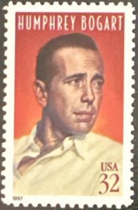 Scott #3152 1997 32¢ Humphrey Bogart MNH OG XF/Superb
