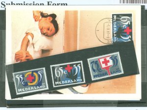 Netherlands #B629-B631 Mint (NH) Single (Complete Set)