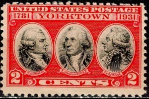 USA; 1931: Sc. # 703:  MNH Cpl. Set