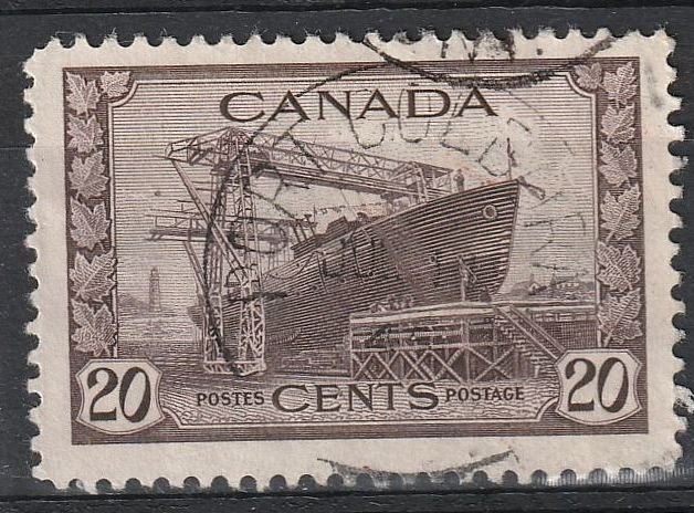 Canada SC# 260 Used Clean Back  VF   (903)