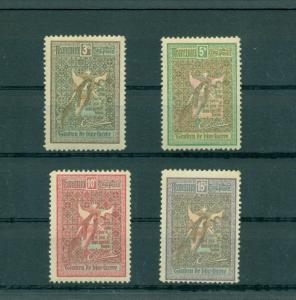 Romania - Sc# B13-6. 1906 Semi Postals. Mint. $24.50.