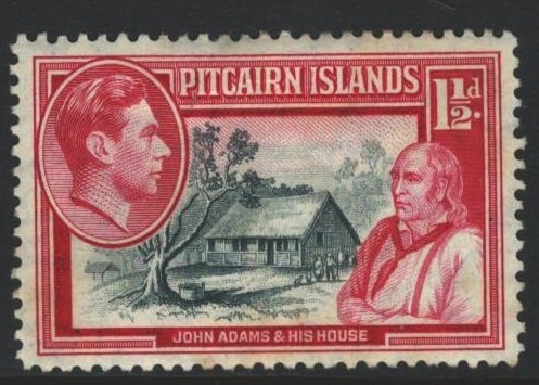 Pitcairn Islands Sc#3 MH