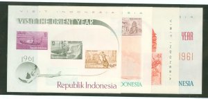 Indonesia #507-516 Unused Souvenir Sheet