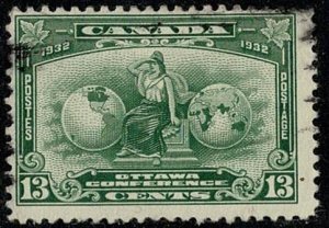 Canada #194 13c Ottawa used