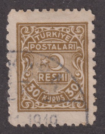 Turkey O9 Official 1948