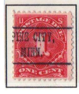 U.S. Precancel - Minnesota, Pine City