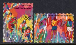 UN Geneva 289-290 Sports MNH VF