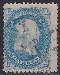 #63 Used, Ave-F (CV $45 - ID47606) - Joseph Luft