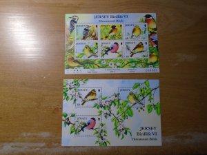 Jersey  #  1614a-1615   MNH   Birds