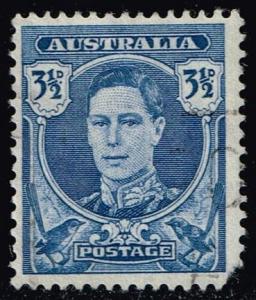 Australia #195 King George VI; Used (0.70)