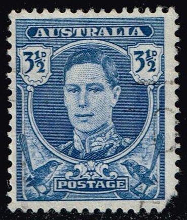 Australia #195 King George VI; Used (0.70)